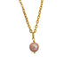 Pink freshwater pearl pendant necklace | by Ifemi Jewels